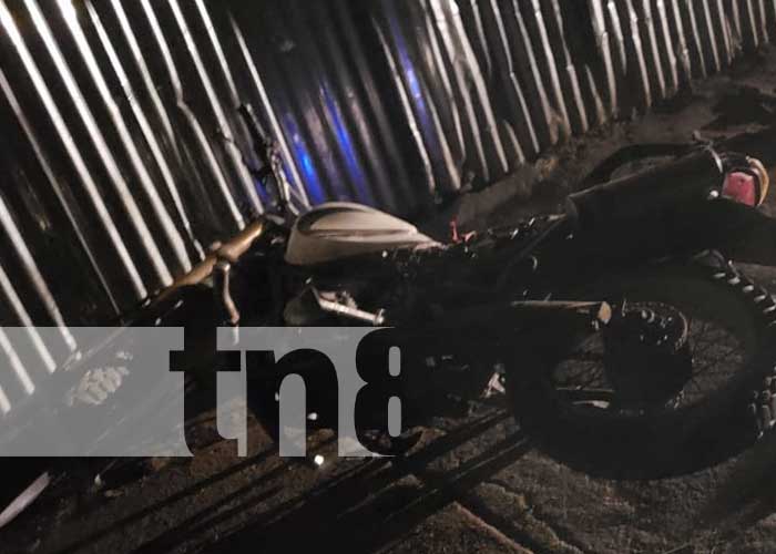 1 muerto y 1 lesionado tras un fuerte accidente en Nueva Segovia