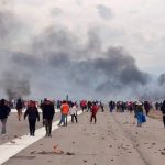 Más de 2 mil manifestantes se toman Aeropuerto de Perú en contra del Gobierno de Boluarte