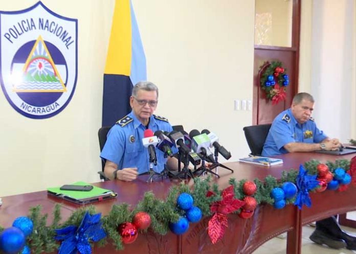 Foto: Policía de Nicaragua presenta plan de fin de año / TN8