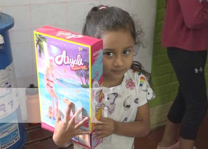28 mil juguetes navideños fueron entregados en Estelí