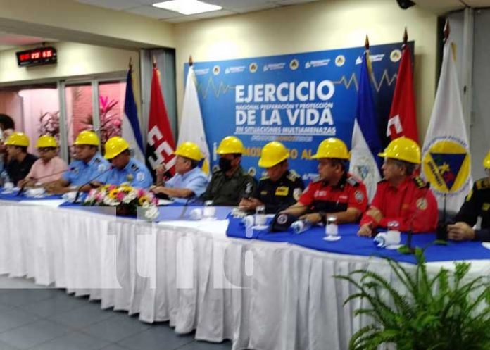 Foto: SINAPRED valora de exitoso el Ejercicio Multiamenazas en Nicaragua / TN8