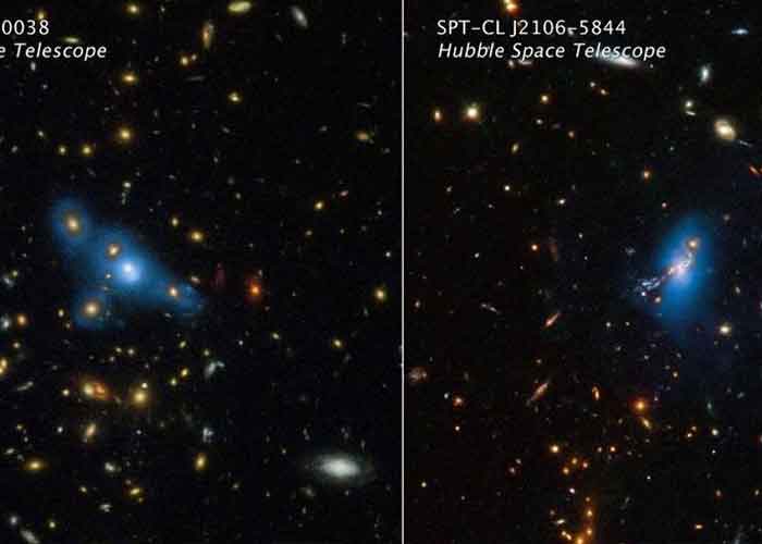 Telescopio de la NASA descubre dos galaxias como la Vía Láctea