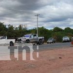 Foto: Peatón muere al intentar cruzar la carretera panamericana norte en Sébaco / TN8