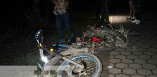 Foto: Emergencia vial: Choque de motos en Jalapa / TN8