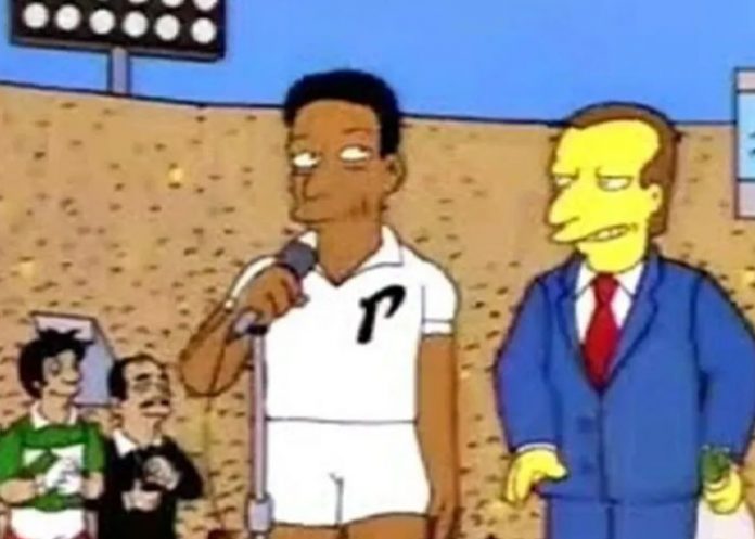Con crítica a la FIFA: Pelé habla de la corrupción en programa de Los Simpson