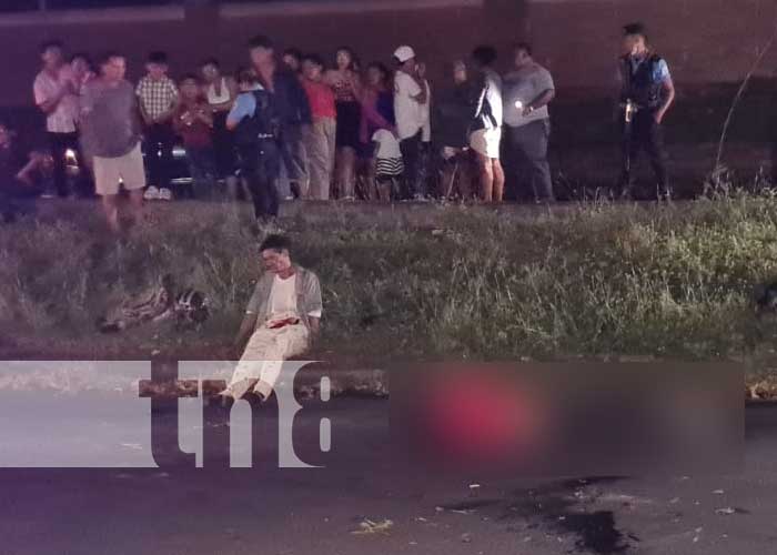 Foto: Motociclista fallece al dirigirse hacía accidente donde perdió la vida un familiar, en Managua / TN8