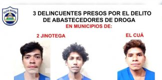 Policía Nacional capturó a delincuentes de alta peligrosidad en Jinotega