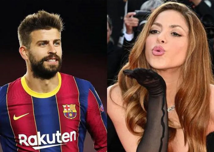 Se viraliza fotografía de Piqué besando la estrella de la fama de Shakira