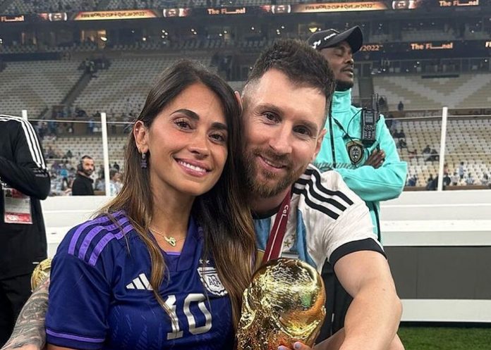 Antonela Roccuzzo esposa de Messi reacciona al lanzamiento de Shakira