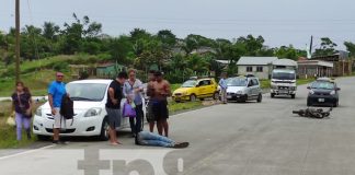 Foto: Motociclista primera víctima mortal por accidente en Bluefields / TN8