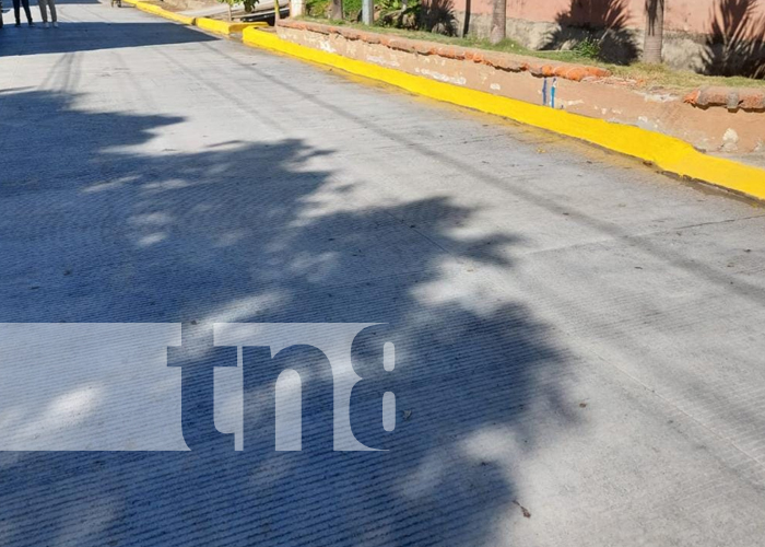 Rivas: Inauguran nueva calle de concreto hidráulico en San Juan del Sur