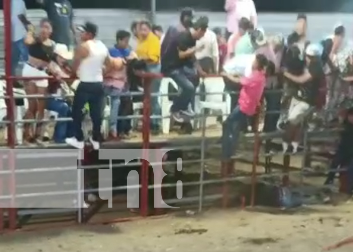 Foto: Tipitapeño perece tras ser corneado por un toro en la barrera "El patrón" / TN8