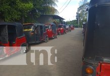 MTI y Policía Nacional capacitan a dueños de mototaxi en Diriomo