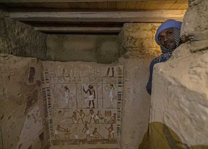 Cuatro nuevas tumbas de faraones y un momia son descubiertas en Egipto