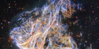 Impresionantes fuegos artificiales fueron captados por Hubble en el espacio