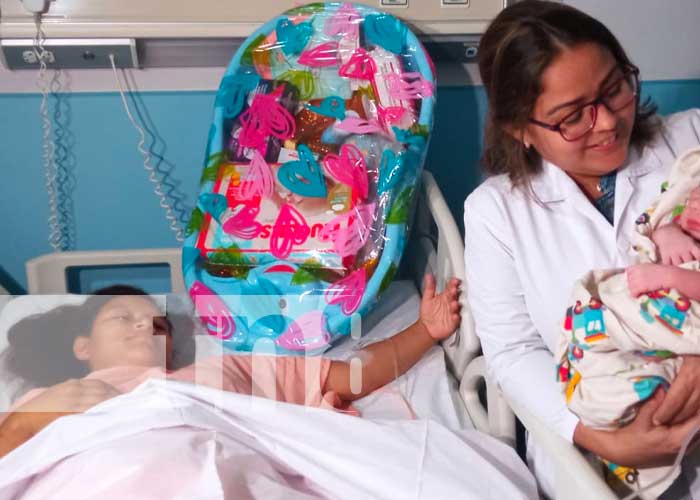 8 nacimientos en unidades hospitalarias de Managua