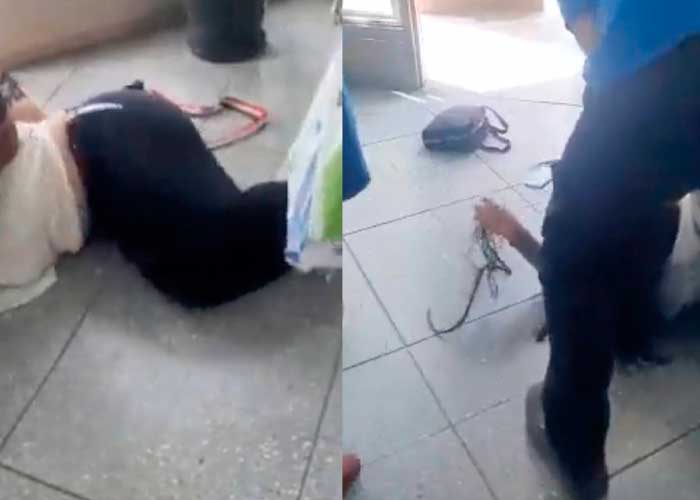 Mujer agarró a golpes a estilista porque no le gustó como le dejó las pestañas (Video)