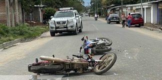 Foto: Conductor imprudente provoca accidente vial en Jalapa, Nicaragua / TN8