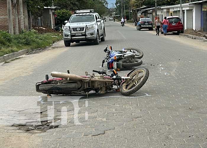 Foto: Conductor imprudente provoca accidente vial en Jalapa, Nicaragua / TN8