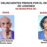 Foto: Nueve presuntos delincuentes fueron detenidos durante la última semana en Rivas / TN8