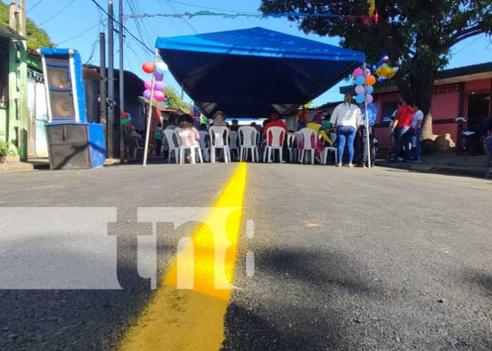 Alcaldía de Managua continúa cumpliendo con proyectos de mejoramiento vial