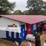 Alumnos en excelentes condiciones con la inauguración de dos aulas en Jalapa