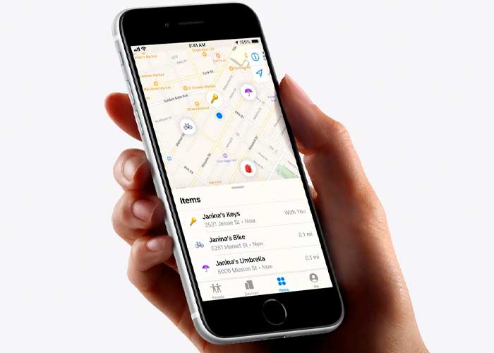 Si usas la app "Find My" tu iPhone puede salvarte la vida