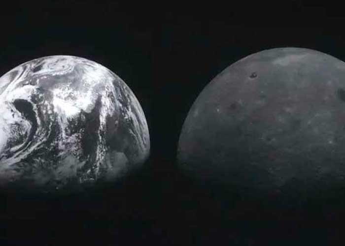 Sonda espacial surcoreana transmitió fotos de la Tierra y la Luna