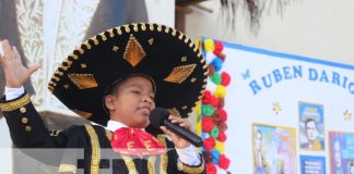 Familias de Chinandega y Siuna conmemoran el natalicio de Rubén Darío