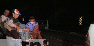 Foto: Peatón y motociclista resultan lesionados en Cuisala, Chontales / TN8
