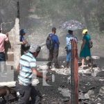 Gobierno de Nicaragua brinda ayuda a familias afectadas por incendio en Río Blanco