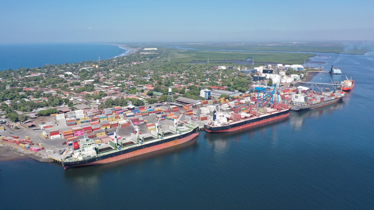 Foto: Puerto Corinto garantiza seguridad y mayor empuje comercial en Nicaragua / Cortesía