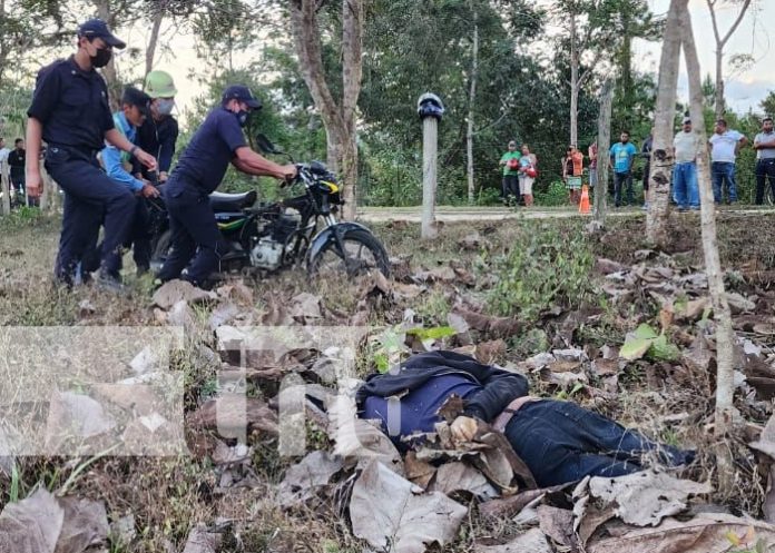 Foto: Conductor de moto pierde la vida en accidente en San Fernando, Nueva Segovia / TN8