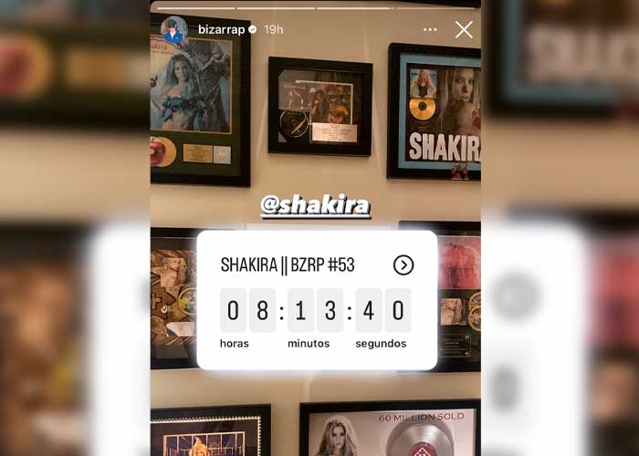 ¡En pocas horas sale la sesión de Shakira con Bizarrap!