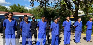 Policía de Nicaragua detiene a delincuentes en Chinandega, Masaya y Matagalpa