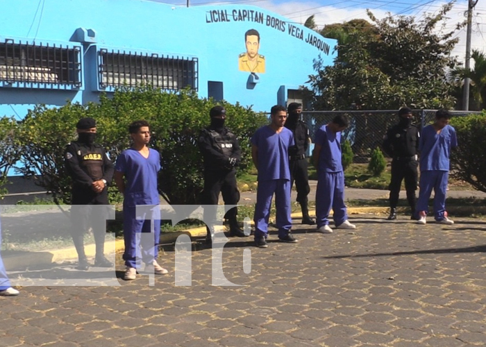 Policía de Estelí y Masaya capturan a múltiples delincuentes