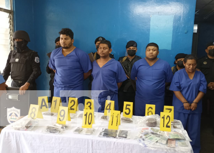 Policía de Nicaragua detiene a delincuentes en Chinandega, Masaya y Matagalpa