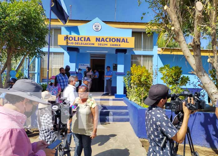 Foto: Nueva Comisaría de la Mujer en Ciudad Belén, Managua / TN8