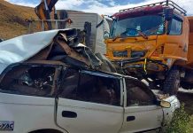 Una pareja y sus 3 hijos murieron en un aparatoso accidente en Bolivia