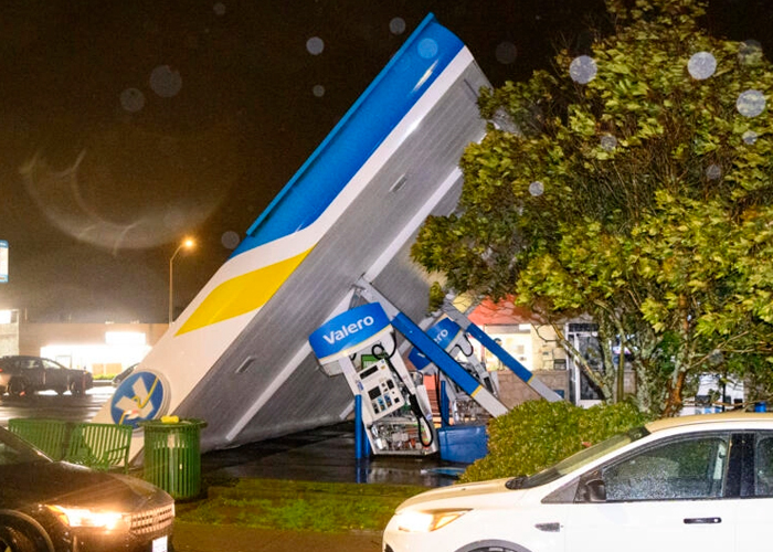 "Bomba ciclónica" que azota California ya deja al menos a dos muertos