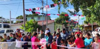 Foto: Inauguran nuevas calles en el barrio Carlos Fonseca, Managua / TN8