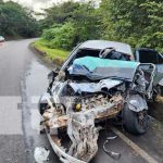 Foto: Accidente de tránsito en Las Ñámbaras, Chontales / TN8