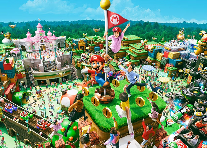 Super Nintendo World: primer parque temático abre en febrero