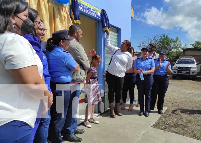 Foto: Comisaría de la Mujer en el Distrito II de Managua / TN8