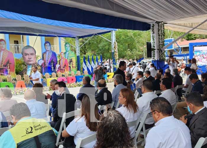 Foto: Acto oficial del MINED Nicaragua por el regreso a clases 2023 / TN8