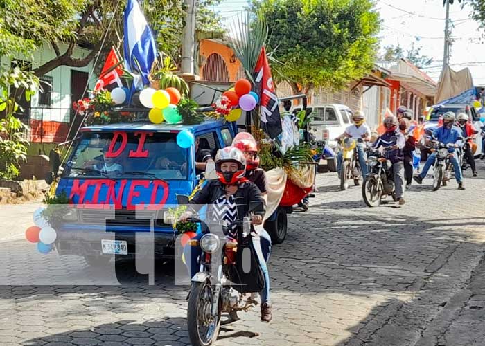 Foto: Caminata en Managua por reconocimiento a la gratuidad de la educación en Nicaragua / TN8