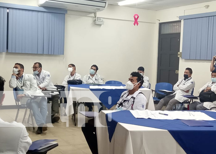 Hospital Manolo Morales actualizan conocimientos sobre lectura de electrocardiogramas