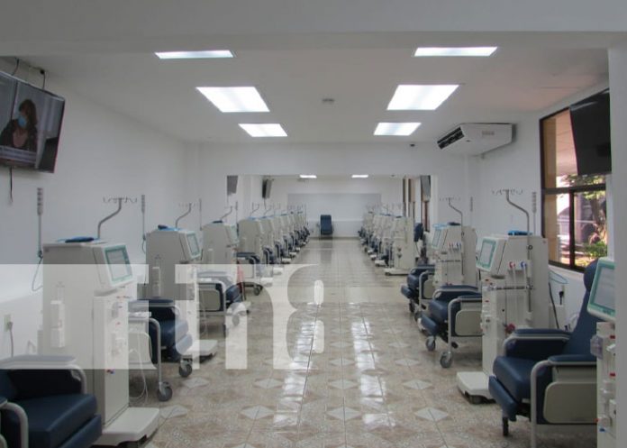 Foto: Sala de hemodiálisis en Jinotepe, Carazo / TN8