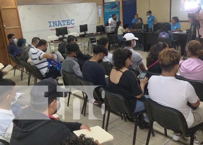 Foto: Matrículas en centros tecnológicos de Nicaragua / TN8
