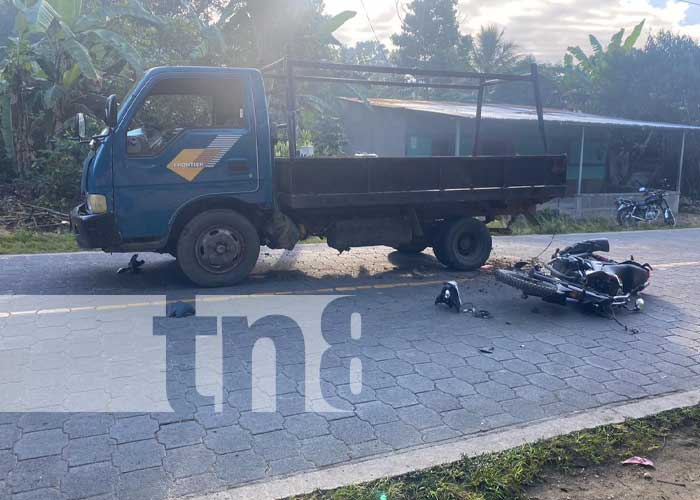 Foto: Mortal accidente de tránsito en Jalapa / TN8
